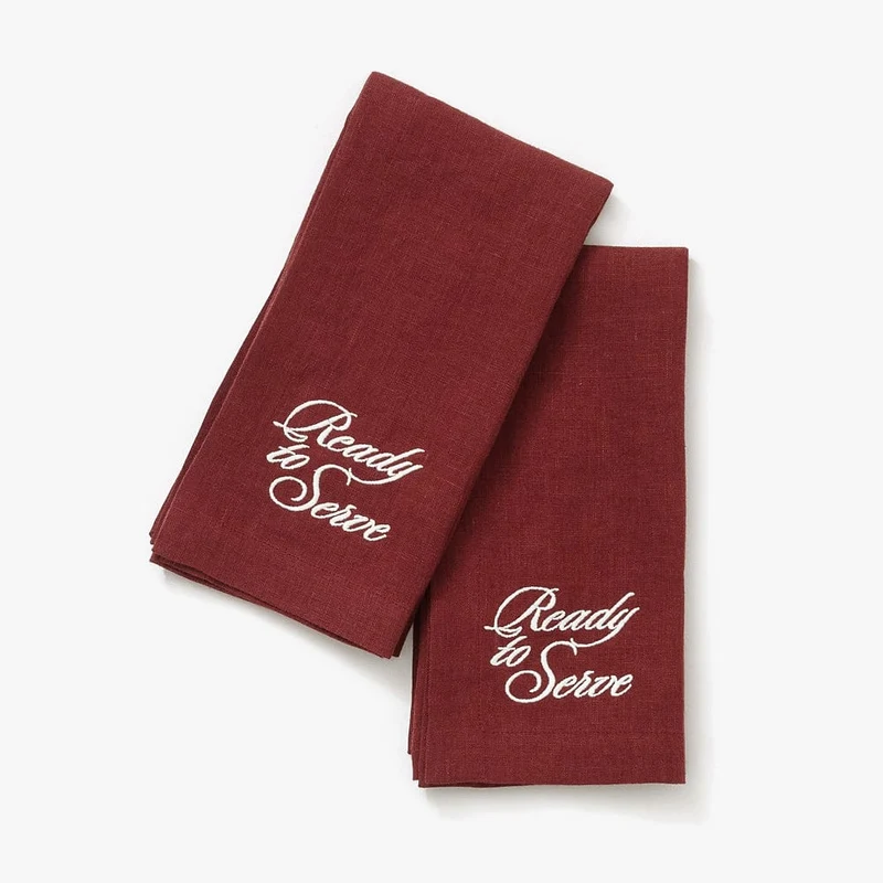 William Conrad x H&B Ready to Serve Table Napkin Set
