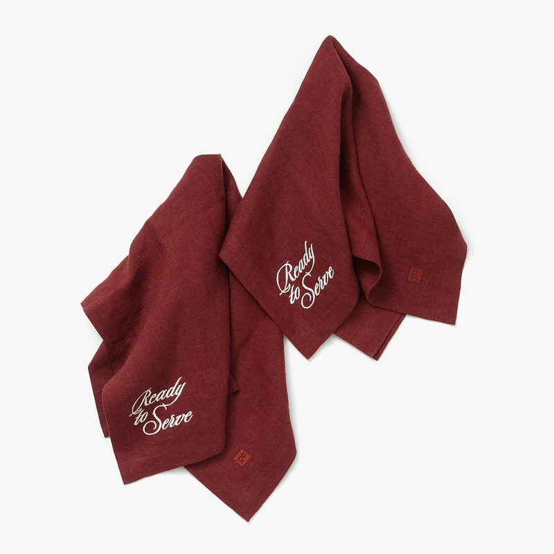 William Conrad x H&B Ready to Serve Table Napkin Set