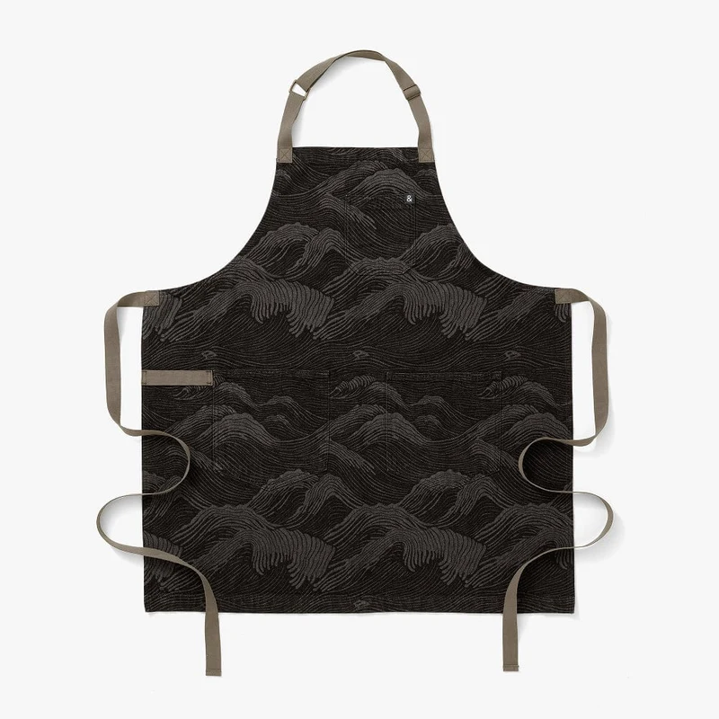 Pacific Black Wave Essential Apron