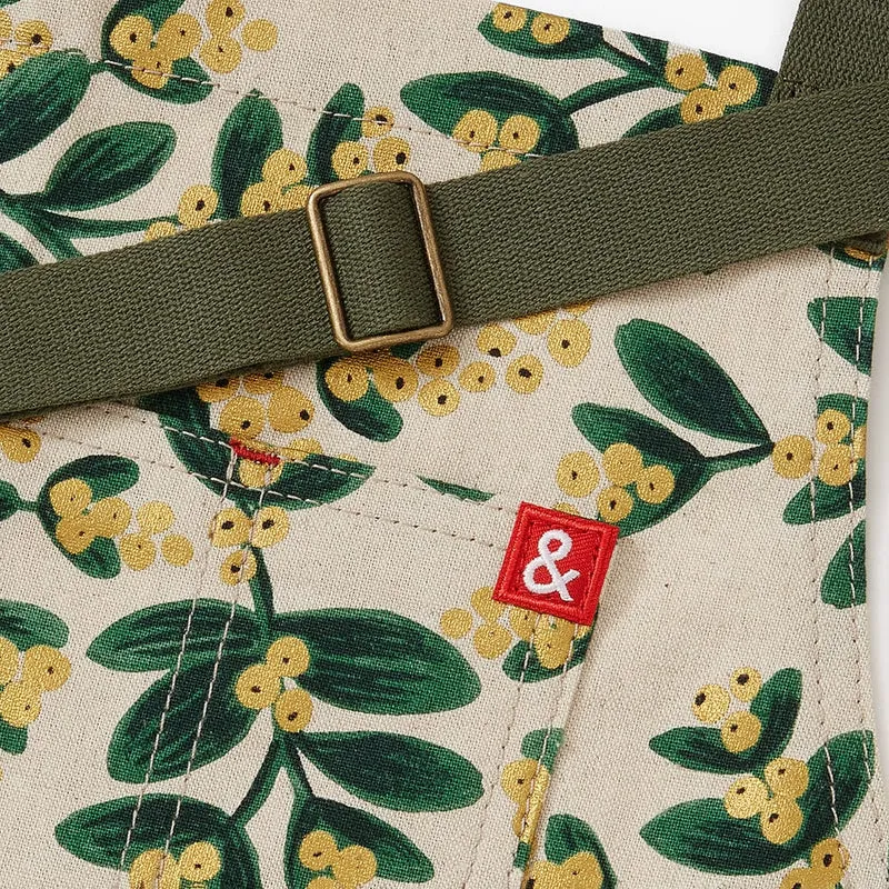 Rifle Paper Co Mistletoe Apron - Essential