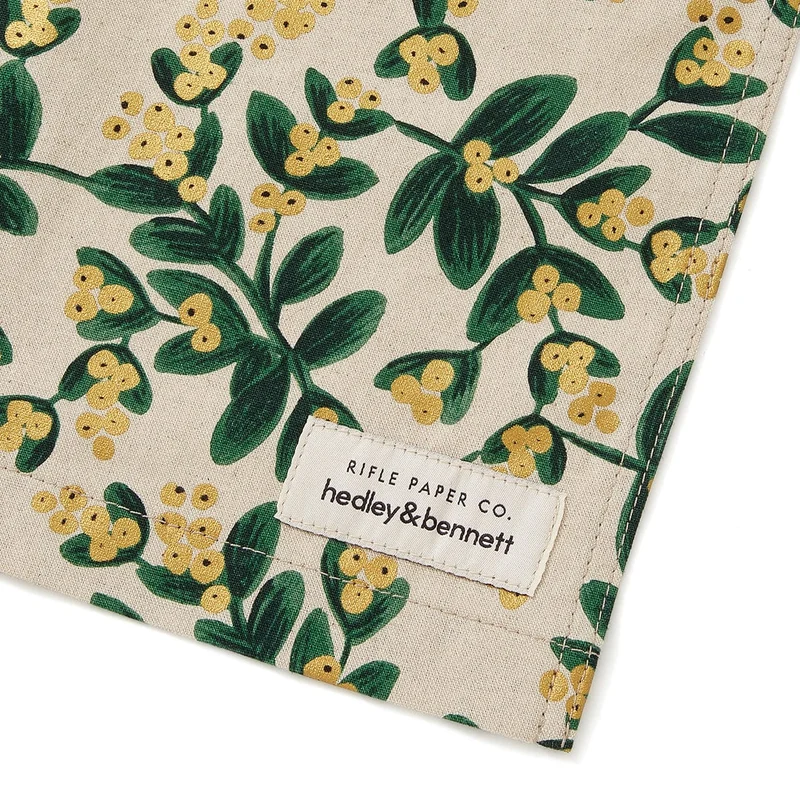 Rifle Paper Co Mistletoe Apron - Essential