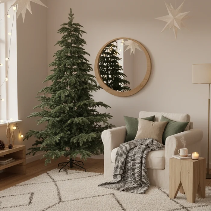 Albero di Natale verde realistico - Salice