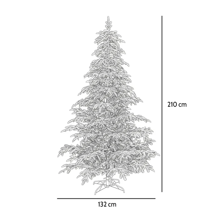 Albero di Natale verde realistico - Salice