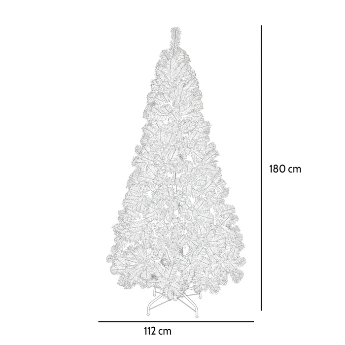 Albero di Natale verde - Meribel
