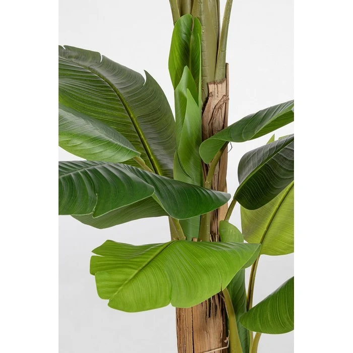 Pianta artificiale di banano con vaso 200 cm