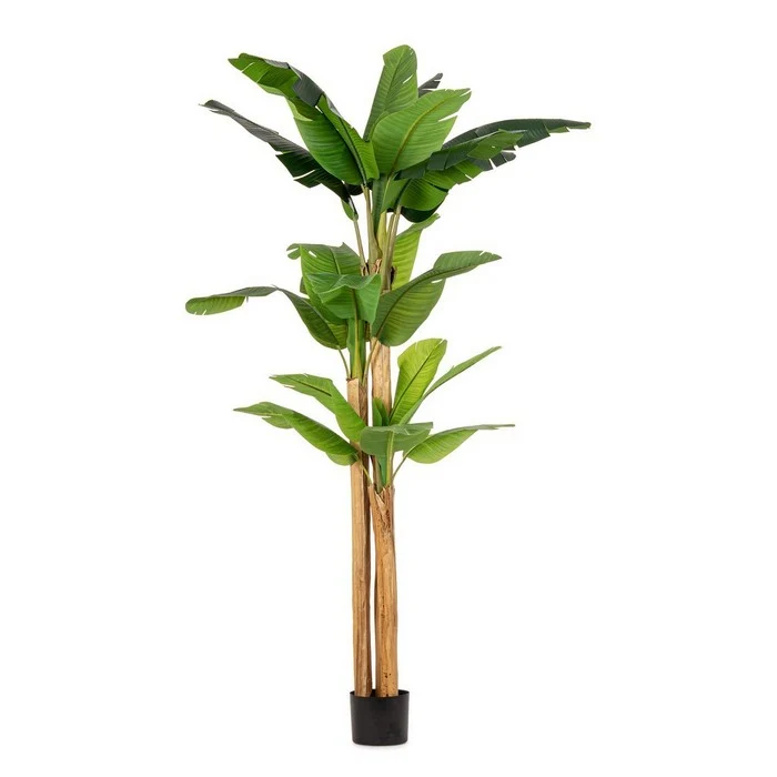 Pianta artificiale di banano con vaso 280 cm