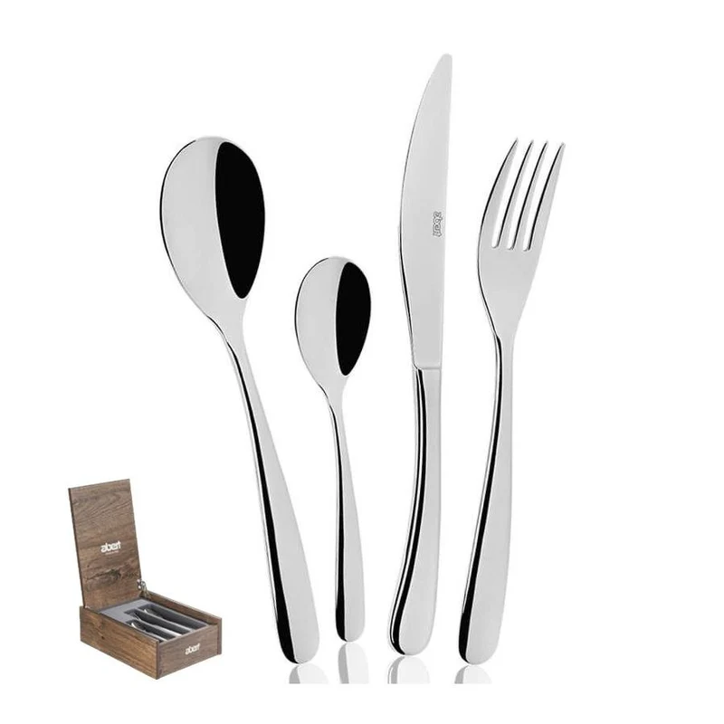 Clever Servizio Posate In Acciaio Inox - Set 24 Pz