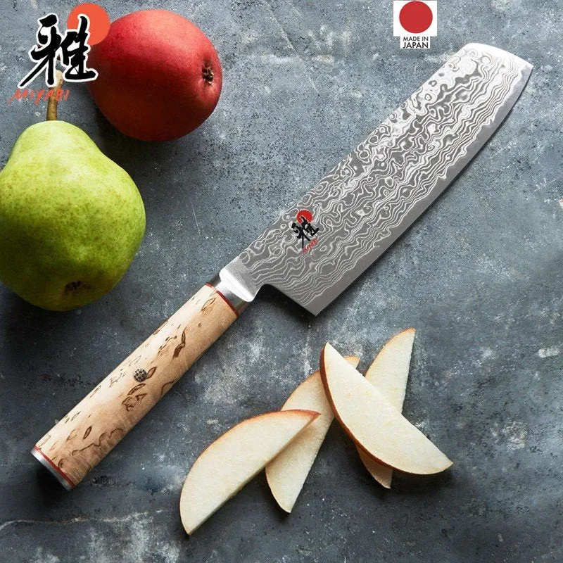 17 cm - Miyabi 5000MCD Coltello Nakiri In Acciaio Inox