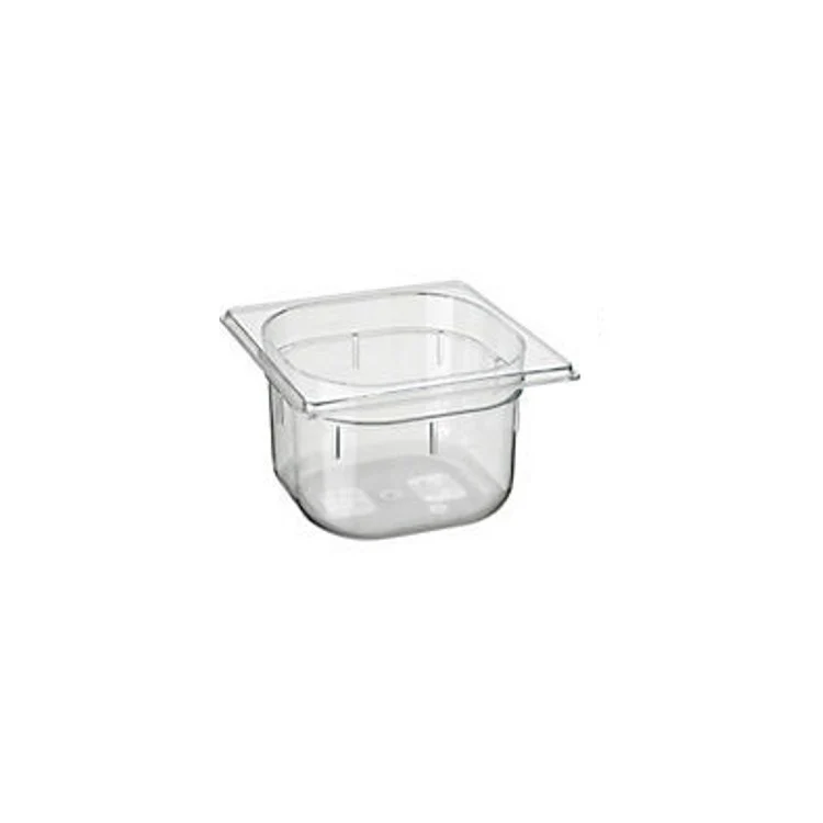 Contenitore policarbonato cambro gastronorm 1/6 cm.17.7x16.2 h.10 64cw