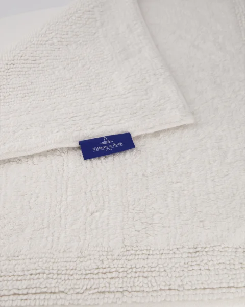 Tappeto da bagno Coordinates Charisma bianco brillante