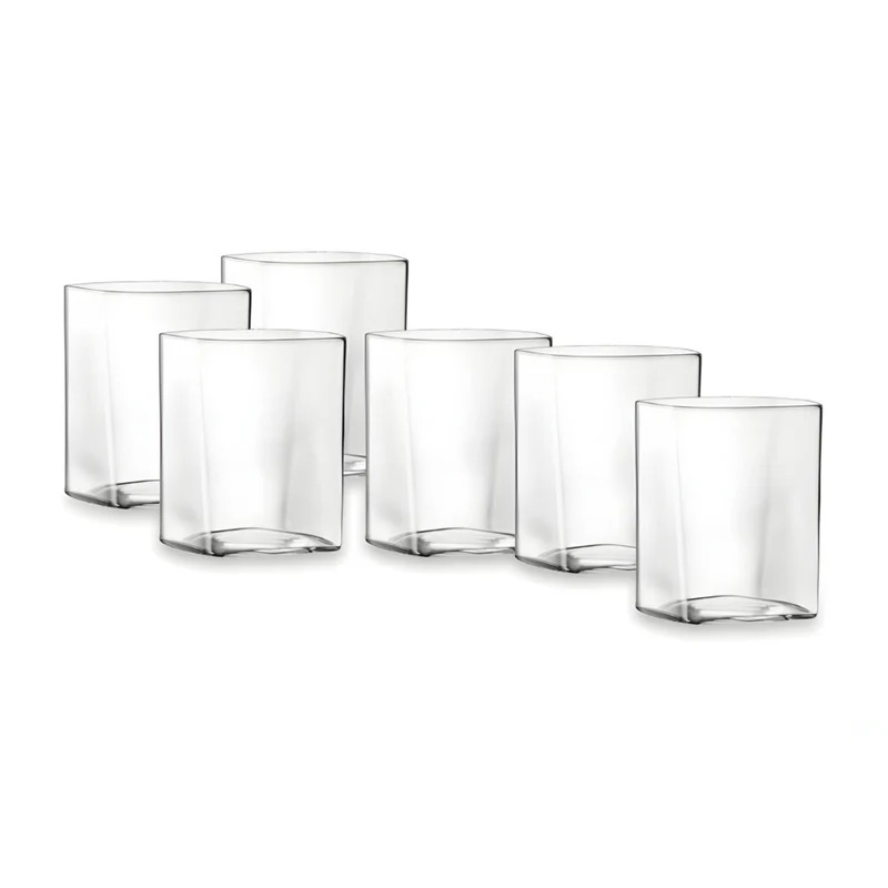 TOP CLASS SQUARE - BICCHIERE ROCKS CL 35 - SET 6 BICCHIERI