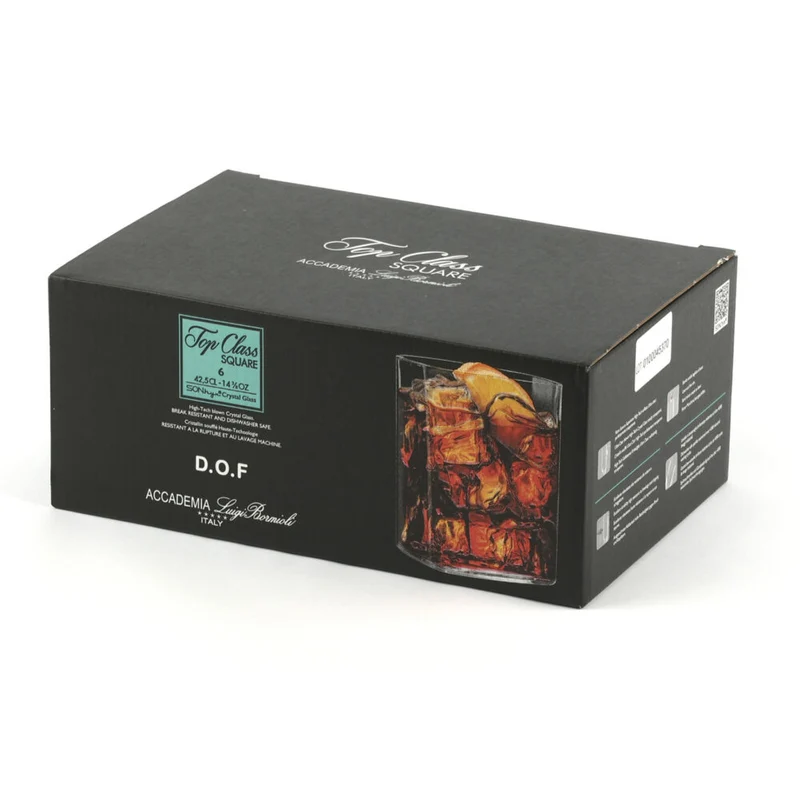 TOP CLASS SQUARE - BICCHIERE DOF CL 42,5 - SET 6 BICCHIERI