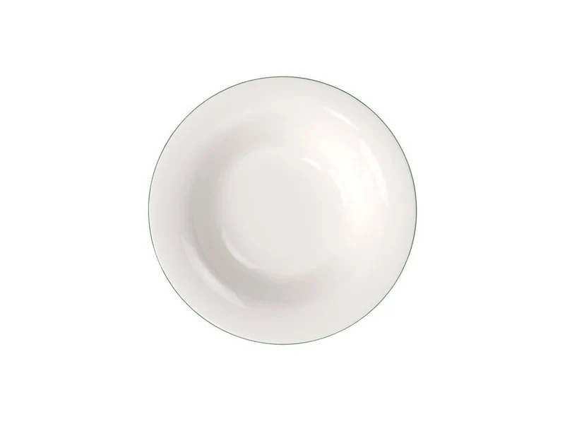 GREEN LINES Dinner set in Premium Porcelain, 12 pezzi