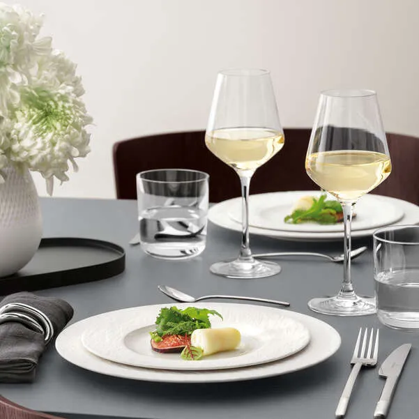 MANUFACTURE Piatto da dessert/ colazione - Bianco, Premium Porcelain