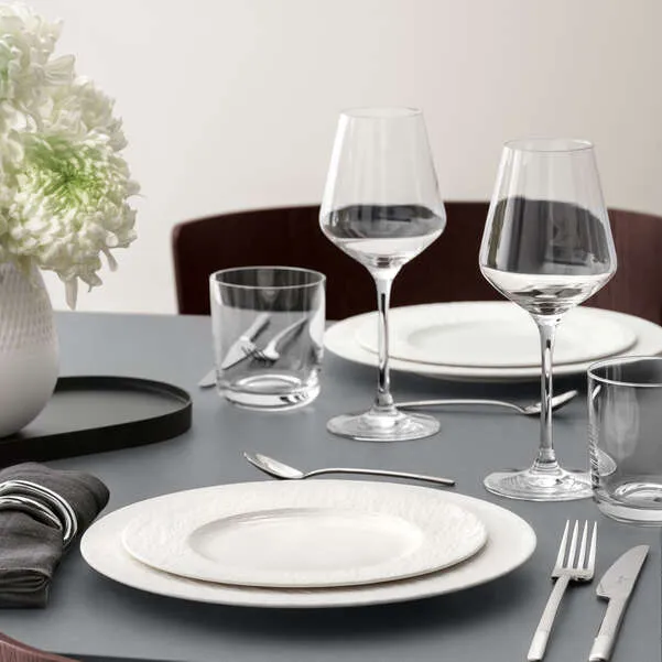 MANUFACTURE Piatto da dessert/ colazione - Bianco, Premium Porcelain