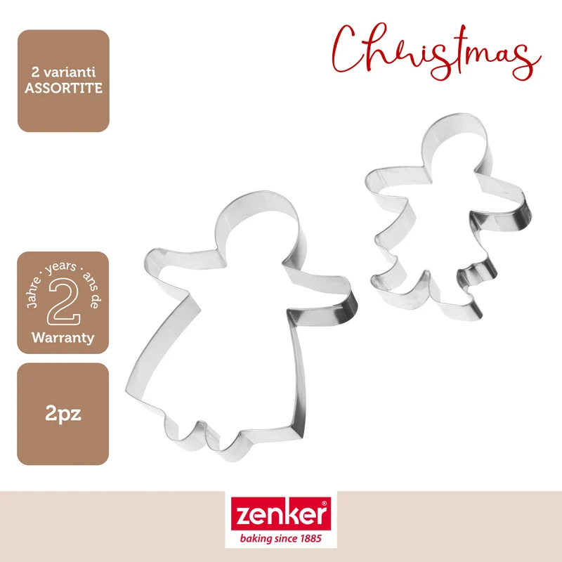 2 Taglia biscotti gingerbread