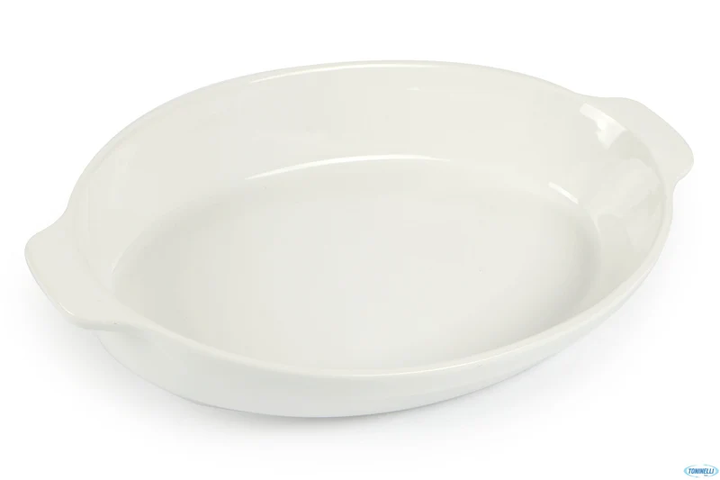 FAMILY CHEF PIROFILA BIANCA OVALE IMPILABILE 39,5X24X6