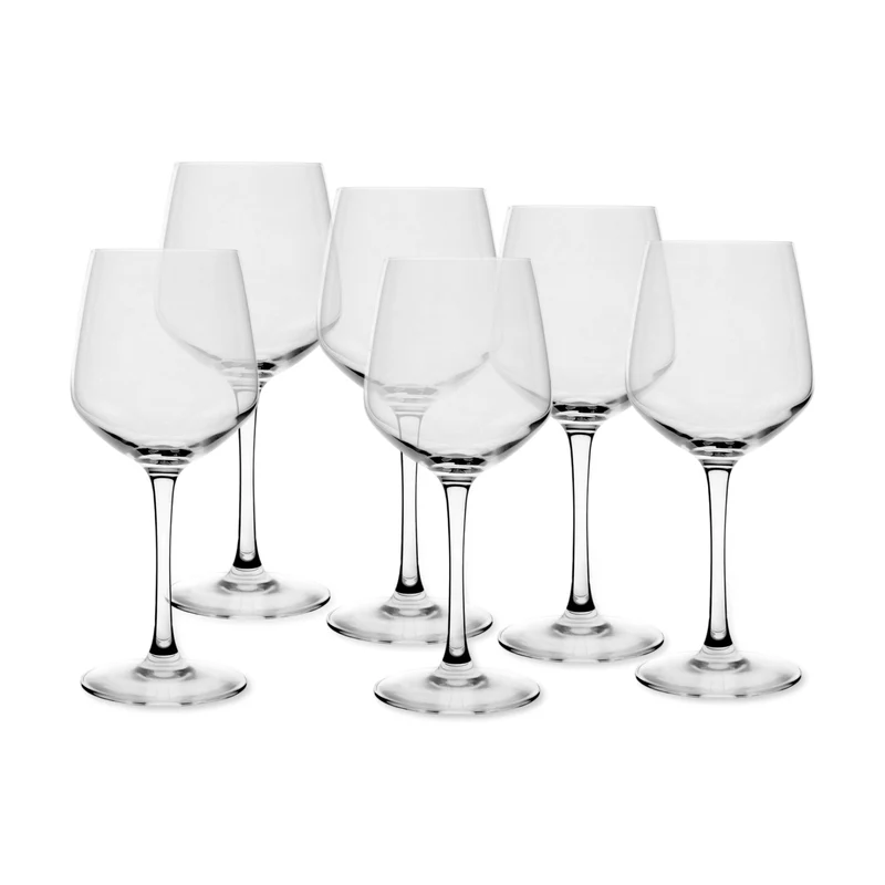 BIANCOROSSO - CALICE VINO ROSSO CL 45 - SET 6 BICCHIERI