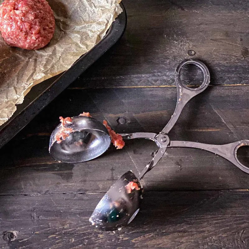 Pinza piccola forma polpette, Linea Sybaris