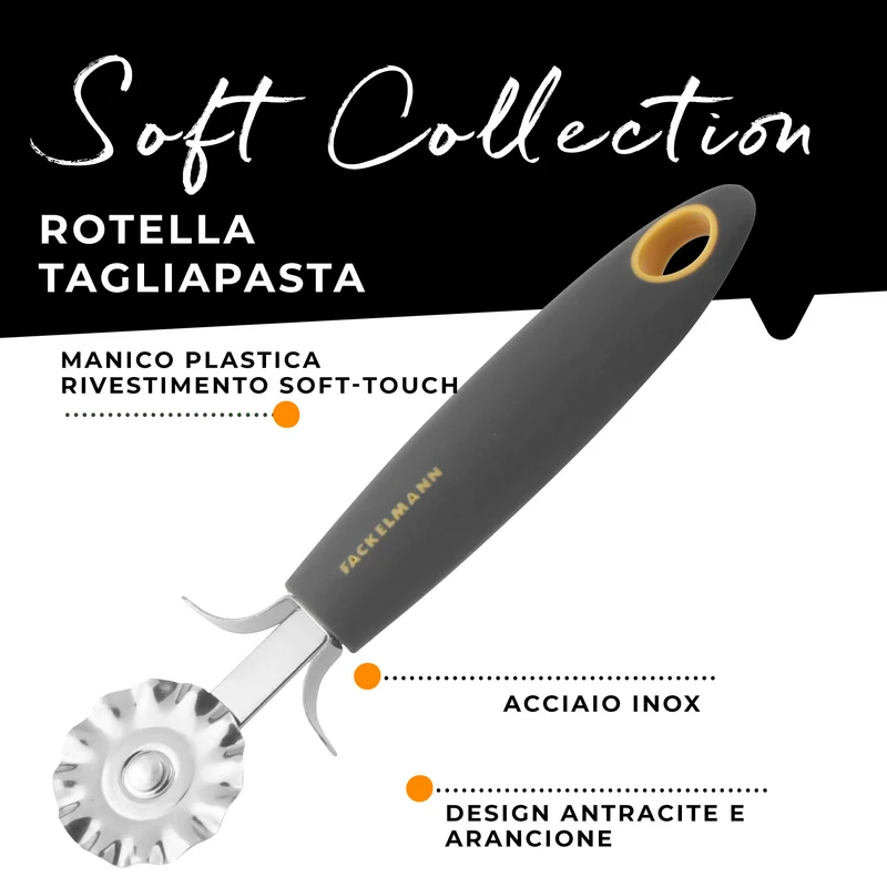 Rotella tagliapasta 21cm, Linea Soft Collection