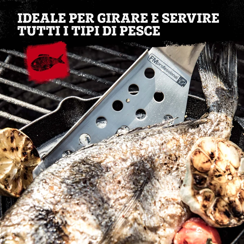 Paletta pesce per barbecue