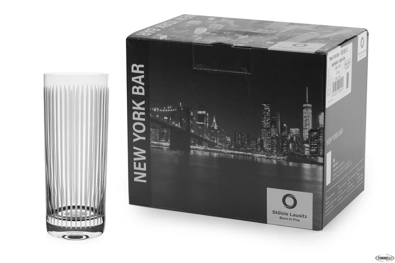 SOHO-NEW YORK BAR BICCHIERE LONG DRINK CL. 40,5 - SET 6 BICCHIERI
