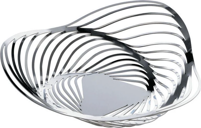 TRINITY Cestino in Acciaio Inox - 26 CM