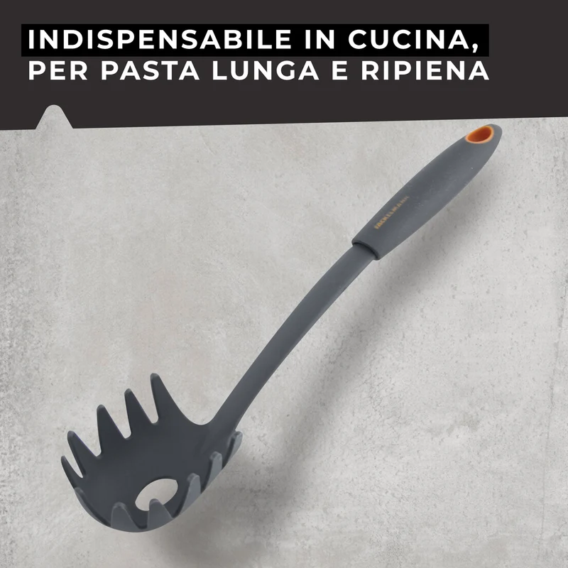 Servispaghetti in nylon, Linea Soft Collection, Fackelmann