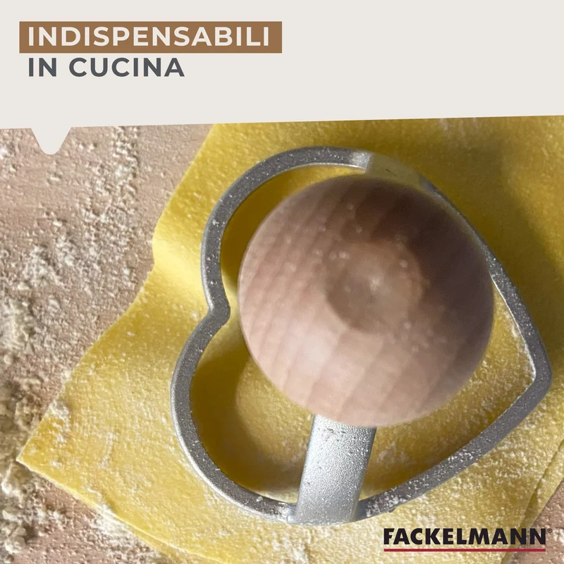 Stampo per ravioli, a forma di cuore, Fackelmann