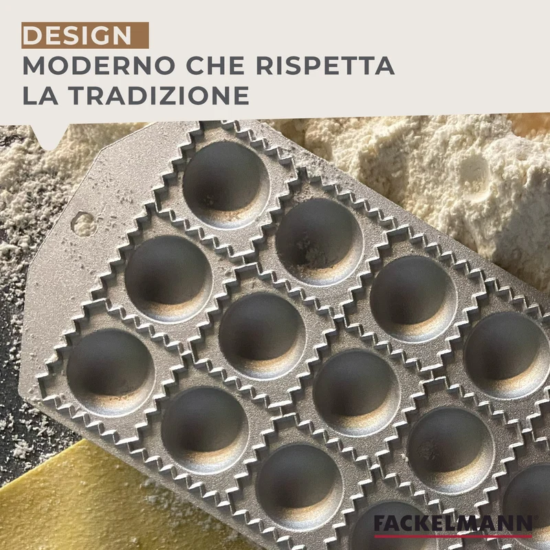 Stampo per ravioli rotondi 24 impronte, Fackelmann