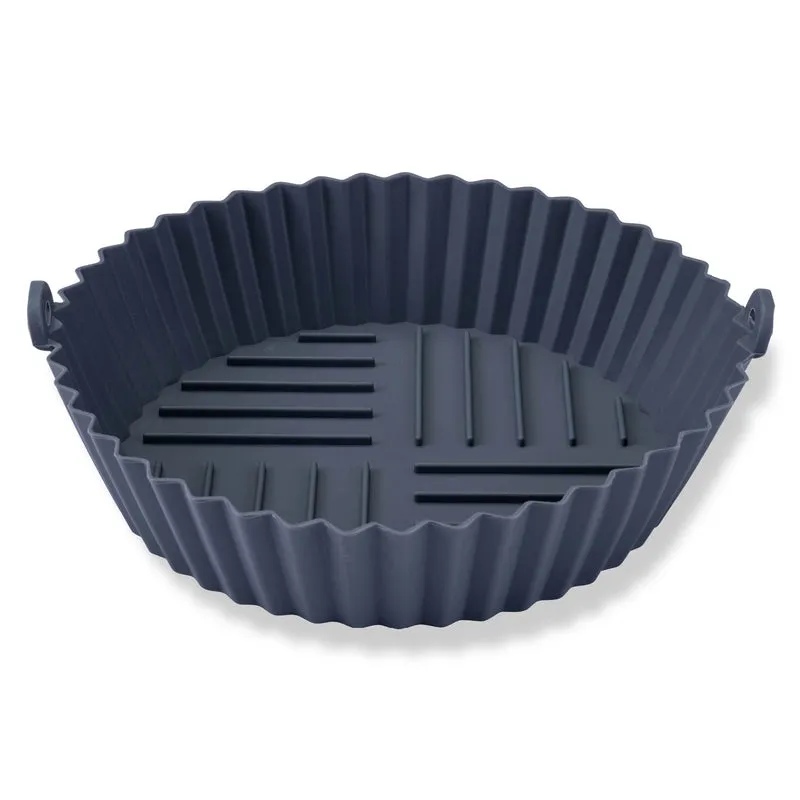 Stampo per Friggitrice ad Aria Rotondo in Silicone 15 cm, fondo rialzato, Fackelmann