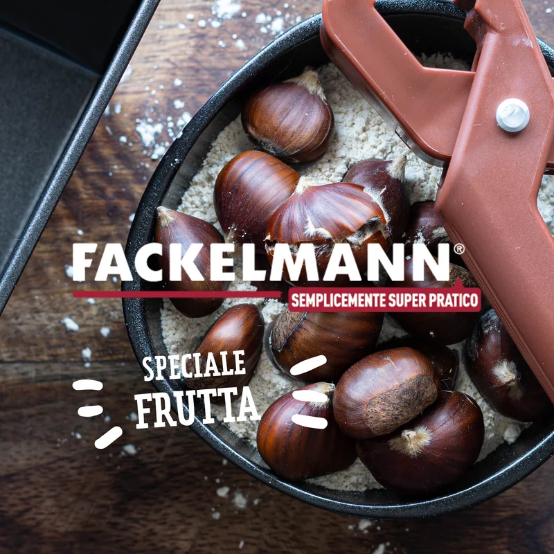 Taglia castagne con lama seghettata, Fackelmann