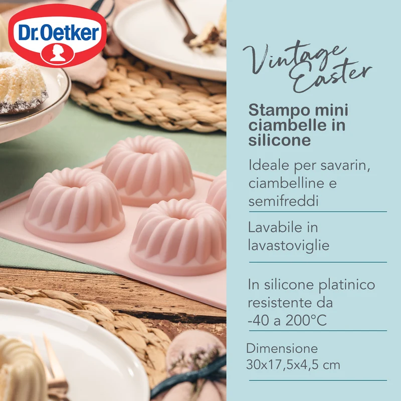 Stampo da forno per ciambelle, Linea Vintage