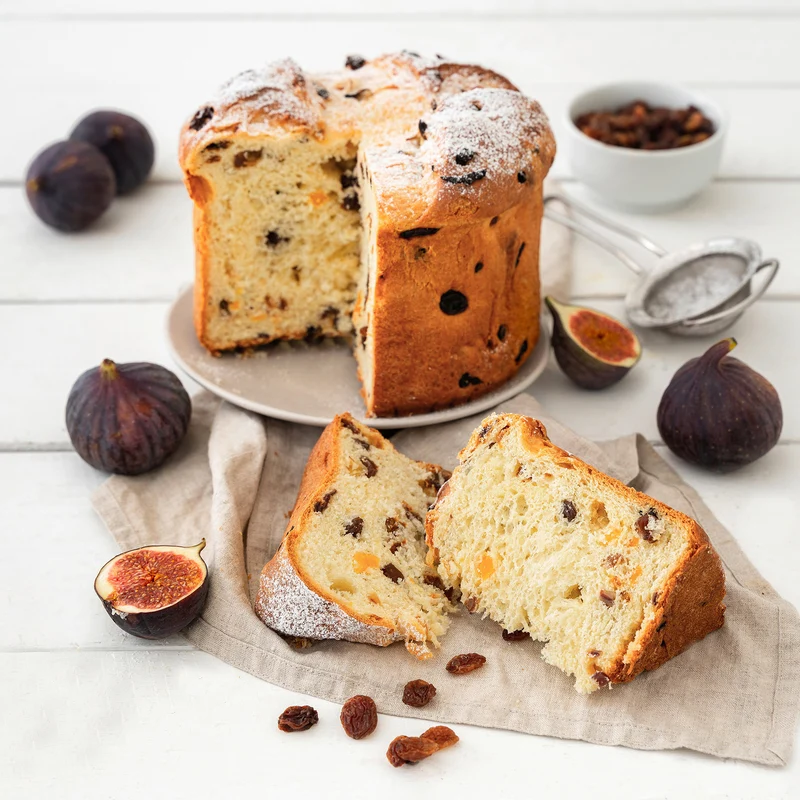 Stampo alto per panettone e torte fetta alta Ø18cm, Linea Black Metallic