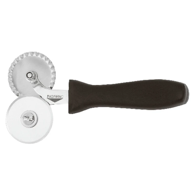 Rotella taglia pasta doppia Acciaio inox, Polipropilene - 5,5 cm