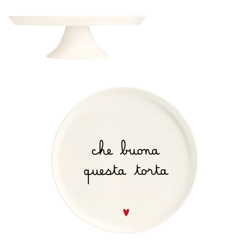 Alzata per dolci e torte in gres - Che buona questa torta