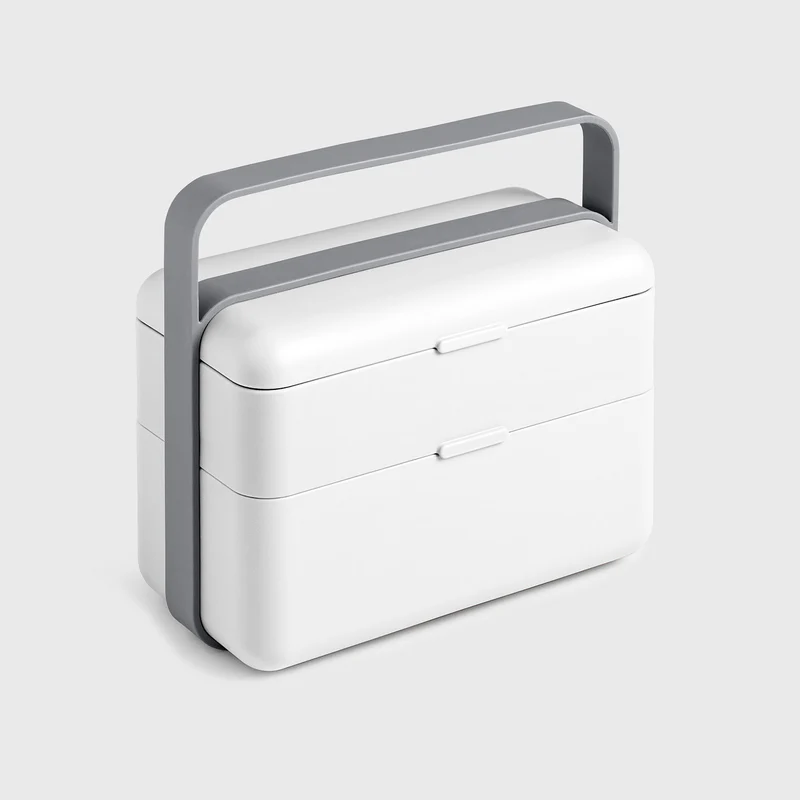 Bauletto Porta Pranzo - White