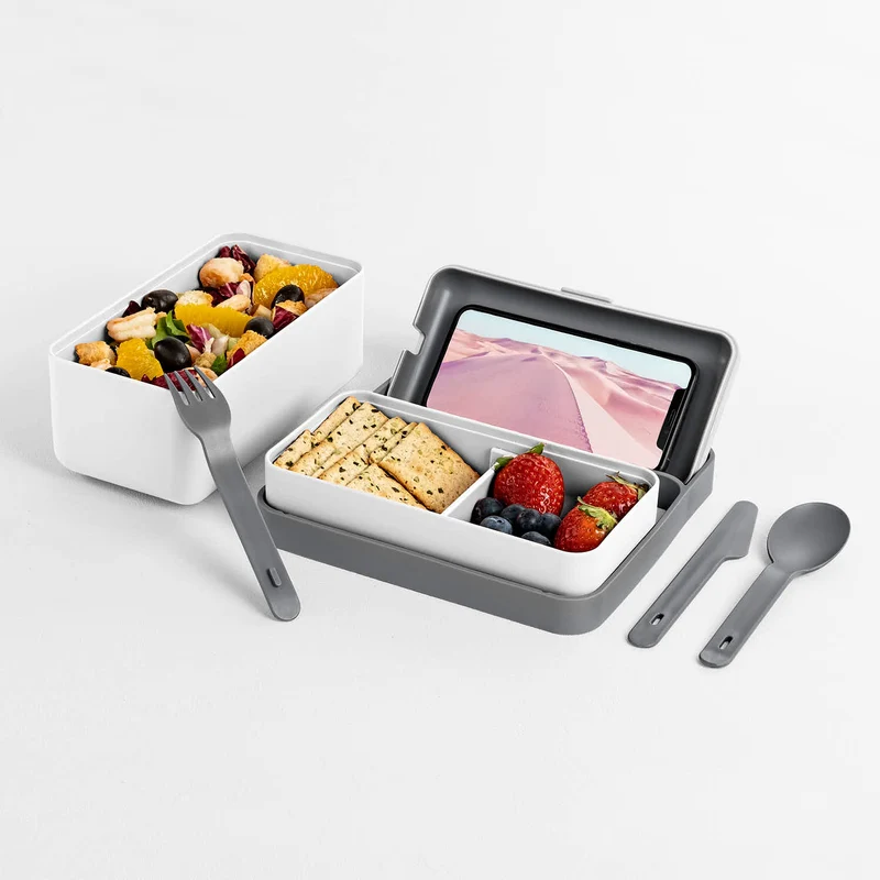 Bauletto Porta Pranzo - White
