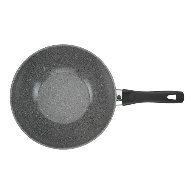 BARI Wok, 28 cm, alluminio, Rivestimento antiaderente senza PFAS
