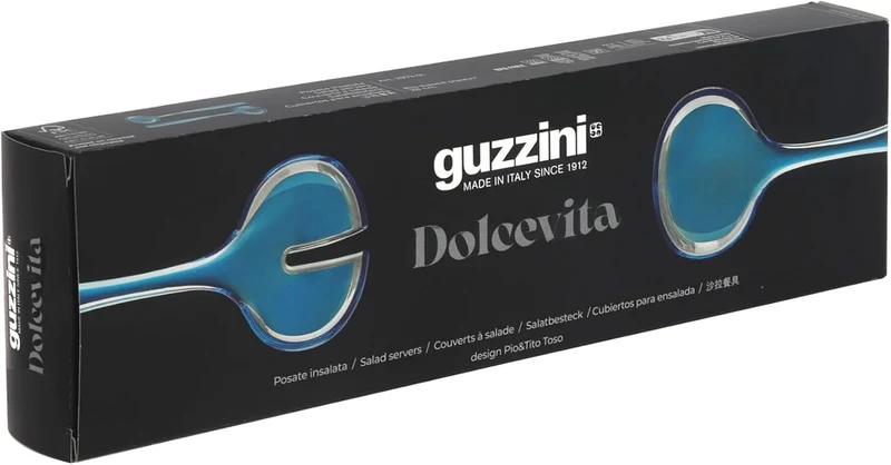POSATE INSALATA "DOLCEVITA" - COLORE GIALLO