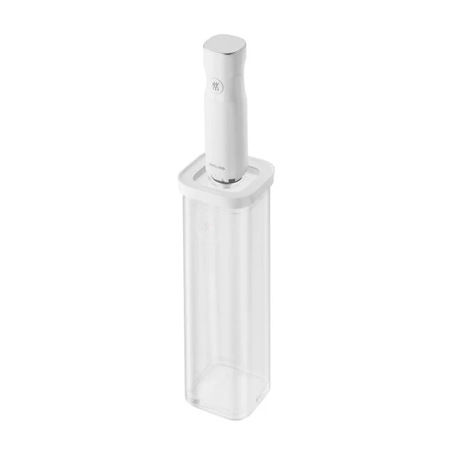 resh & Save CUBE Contenitore 4S / 11 cm, transparente-bianco