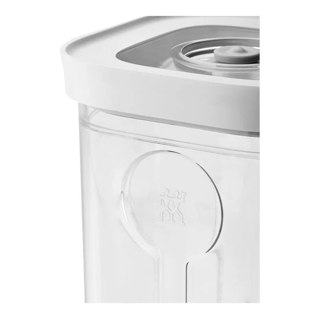 resh & Save CUBE Contenitore 4S / 11 cm, transparente-bianco