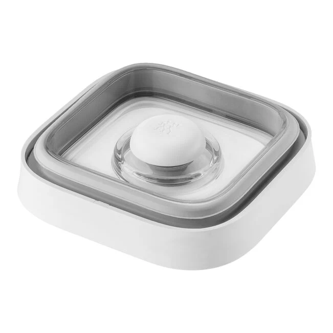 resh & Save CUBE Contenitore 4S / 11 cm, transparente-bianco