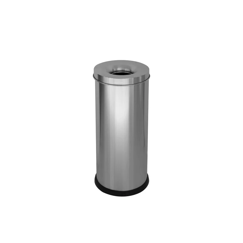 Gettacarte autoestinguente cm.25x60 inox satinato a/545