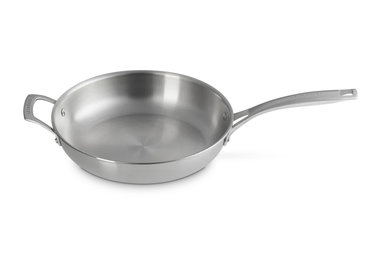Padella bassa con maniglia Acciaio Inox Essential - 28 cm