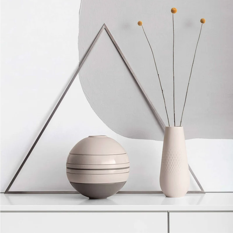 La Boule Dinner set - Beige, Premium Porcelain 7 PEZZI