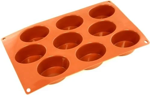 Stampo ovale 9 impronte Silicone - 70 cm