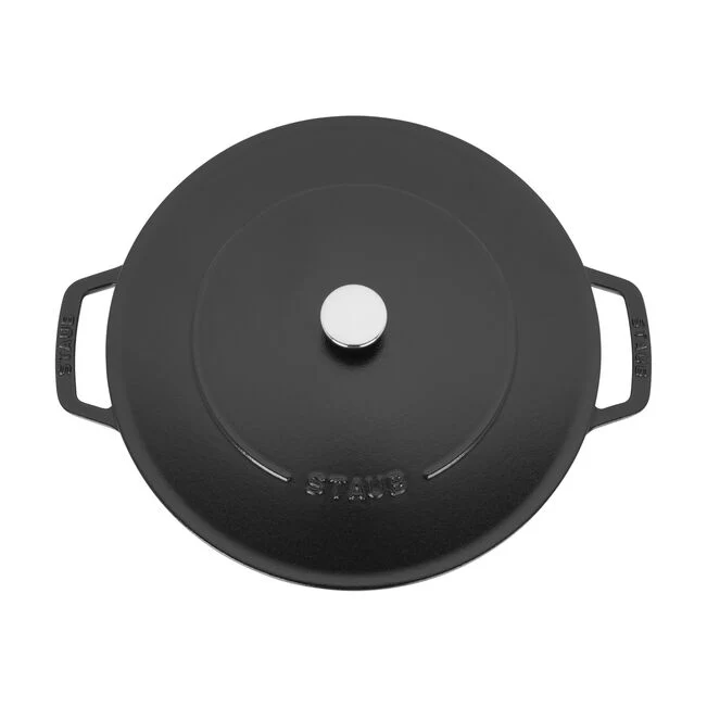 Tegame Chistera rotondo - 28 cm, nero
