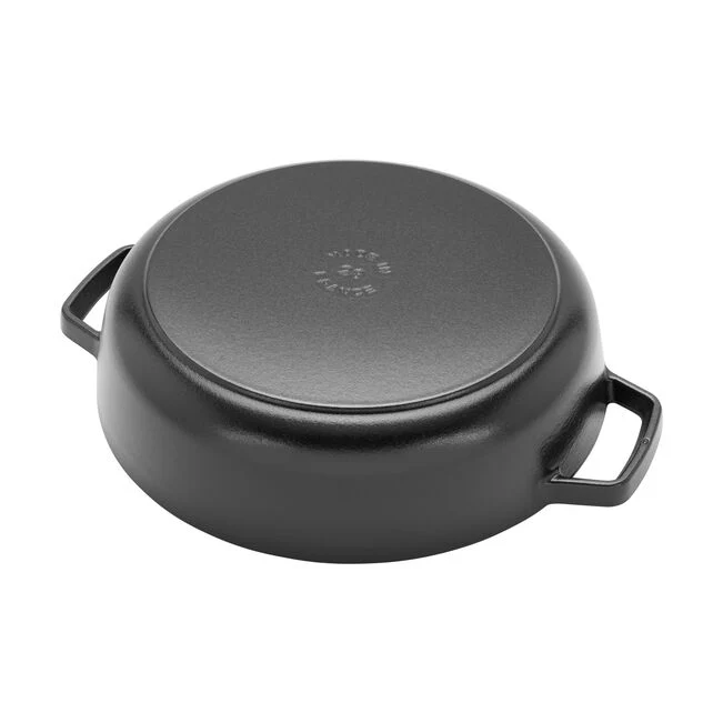 Tegame Chistera rotondo - 28 cm, nero