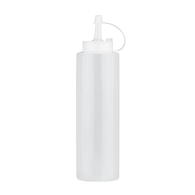 Dosatore squeezy cl.24 trasparente con tappo